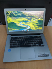 Laptop Google CHROMEBOOK nou Ssd SCOALA de acasa ! e-Learning Tele?coala Zoom foto