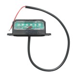 Lampa LED pentru iluminat placuta inmatriculare 12/24V, 125x45 mm, Breckner