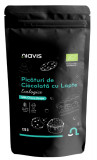 Picaturi de ciocolata cu lapte ecologice, 125g, Niavis