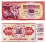 IUGOSLAVIA 100 dinara 1965 UNC!!!