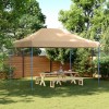 VidaXL Cort de petrecere pliabil Pop-Up, 410x279x315 cm, bej 4005007