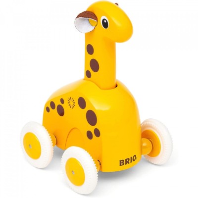 Brio - Jucarie Apasa Si Merge Girafa foto