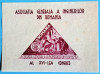 TIMBRE ROMANIA LP184/1945 A.G.I.R.-colita nedantelata -MNH, Nestampilat