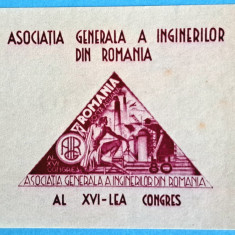 TIMBRE ROMANIA LP184/1945 A.G.I.R.-colita nedantelata -MNH