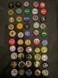 N56 Lot 50 bucati diferite capace de bere si suc, pentru colectie sau proiecte