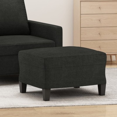 Gossi taburet, negru, 60x50x41 cm, material textil foto