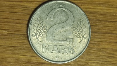 RDG DDR Germania republica democrata - moneda de colectie - 2 mark 1978 - superba! foto