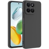 Husa Soft Touch, slim, ALC Mobile, anti soc, compatibila cu HONOR 200 Smart 5G, Negru Tpu