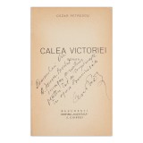 Cezar Petrescu, Calea Victoriei, cu dedicație olografă
