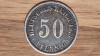 Germania - argint - moneda colectie 50 Pfennig 1876 A - AG 0.900, valoare mare !, Europa