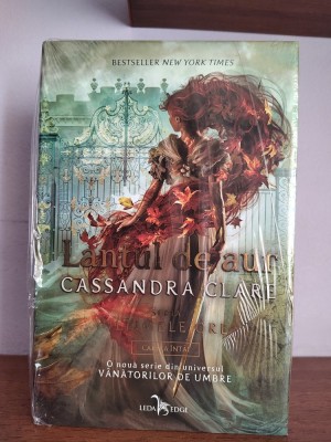 Cassandra Clare &amp;ndash; Lantul de aur foto