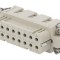 Conector HDC mamă DA PIN 16A 16 contact inserturi