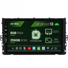Navigatie Volkswagen Polo (2018+), Android 13, Z-Octacore 8GB RAM + 256GB ROM, 9 Inch - AD-BGZ9008+AD-BGRKIT041