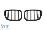 Grile rinichi negre potrivite pentru BMW Seria 5 E39 1995-2003 Performance AutoTuning