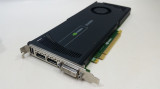 Placa video PC SH NVIDIA QUADRO 4000 707253-001 671137-001 608533-0003 2GB DDR5 256Bit