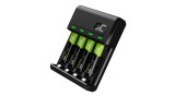 Green Cell GC VitalCharger și 4 x baterie AAA HR03 800mAh