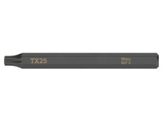 Capăt de șurubelniță Torx TX25 70mm 1/4&quot;