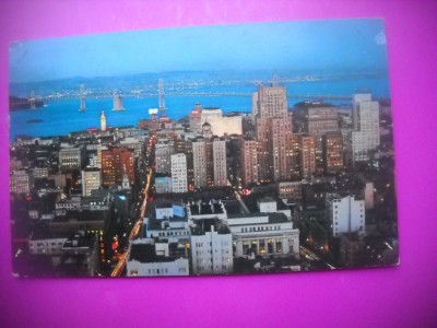HOPCT 7793 NOCTURNA - -SAN FRANCISCO -STAMPILOGRAFIE/FRANCATURA-SUA-AMERICA DE NORD -CIRCULATA foto
