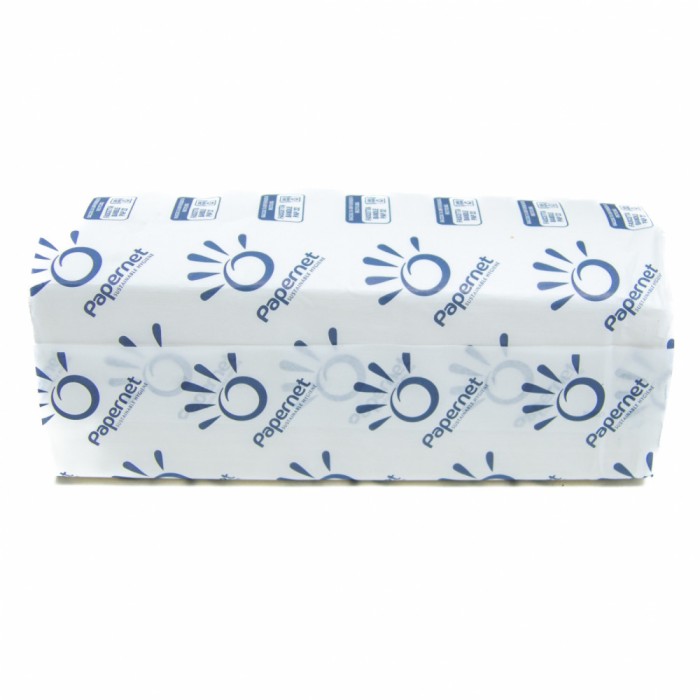 Prosoape Pliate Albe, 2 Straturi, 100% Celuloza, V fold, 150buc pac