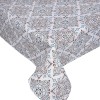 Față de Masă Carouri Multicoloră 180x140cm Bumbac Poliester Dreptunghiulară