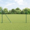 Gard hexagonal vidaXL verde 1.6x100 m oțel