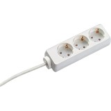 PRELUNGITOR Bachmann, Schuko x 3, conectare prin Schuko (T), cablu 3 m, protectie copii, alb, &quot;3842715&quot; (timbru verde 0.18 lei)