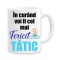 Cana alba personalizata &quot;In curand voi fi cel mai fericit tatic&quot;, INOVATIX&reg;. 330ml
