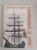 PANAIT ISTRATI - PAGINI DE CORESPONDENTA