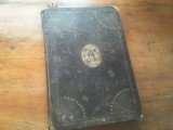 PSALTIREA IASI 1835 TIPARITA DE MITROPOLITUL VENIAMIN KOSTAKI IN ZILELE DOMNULUI MIHAIL STURZA. LIMBA ROMANA/ CHIRILICA FORMAT MARE, COPERTI ORIGINALE