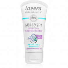 Lavera Basis Sensitiv crema calmanta si hidratanta fara parfum 50 ml