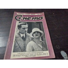 CINEMA - REVISTA INDEPENDENTA SI IMPARTIALA A PRODUCTIILOR CINEGRAFICE , ANUL V, NR.84/16 IUNIE1928