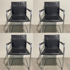 Set 4 scaune conferin?a piele -second hand foto