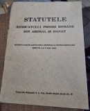 Statutele Sindicatului Presei Rom&acirc;ne Ardeal Banat 1939, Carte Veche