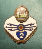 Insigna militara RSR transmisionist specialist de clasa 2