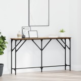 vidaXL Masa Consolă Lemn Băițuit 140x23x75 cm Lemn Stratificat