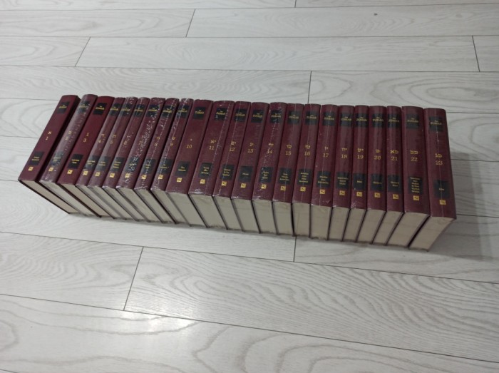 The Zohar : The First Ever Unabridged English Translation with Commentary (Set 23 Volume ) BILINGVA : EBRAICA- ENGLEZA * Sigilate, necitite