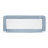 Bariera protectie pat copii, 100 cm, albastru-gri, REER