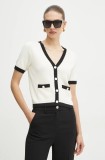 Morgan cardigan MODREY femei, culoarea bej, light, MODREY