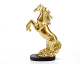 Statueta &quot;Horse&quot; Gold in rasina ComfortTravel Luggage, Ella Home