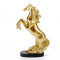 Statueta &quot;Horse&quot; Gold in rasina ComfortTravel Luggage