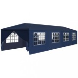 Gossi pavilion de gradina 3 x 12 m, albastru