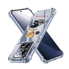 Husa antisoc pentru xiaomi 14t, airbag pro, leta??s move forward foto