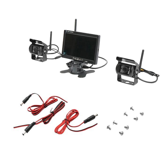 Camera marsarier wireless cu display 7 Inch 12V