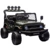 AIYAPLAY Mașină Electrică pentru Copii, Off-Road 24V cu 2 Locuri, Verde &Icirc;nchis | Aosom Romania