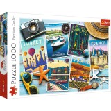 PUZZLE TREFL 1000 CARTI POSTALE, TREFL 1000P
