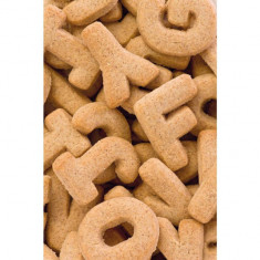 Set 26 litere din inox pentru biscuiti foto