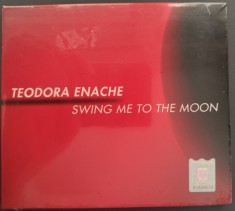 CD DIGIPACK SIGILAT / VOCAL JAZZ: TEODORA ENACHE - SWING ME TO THE MOON (2010) [w.Alin Constantiu/Puiu Pascu/Pedro Negrescu/Eugen Nichiteanu]