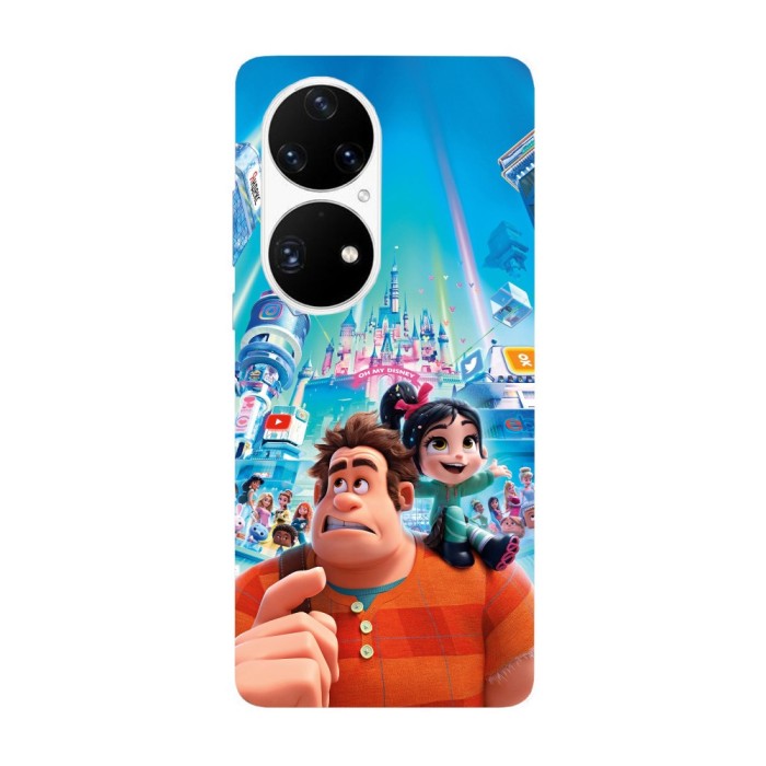 Husa compatibila cu Huawei P50 model Ralph Breaks the Internet, Silicon, TPU, Viceversa