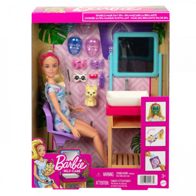 Barbie la salonul de cosmetica foto