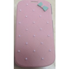 Husa Telefon Flip book Samsung S3 i9300 Roz deschis